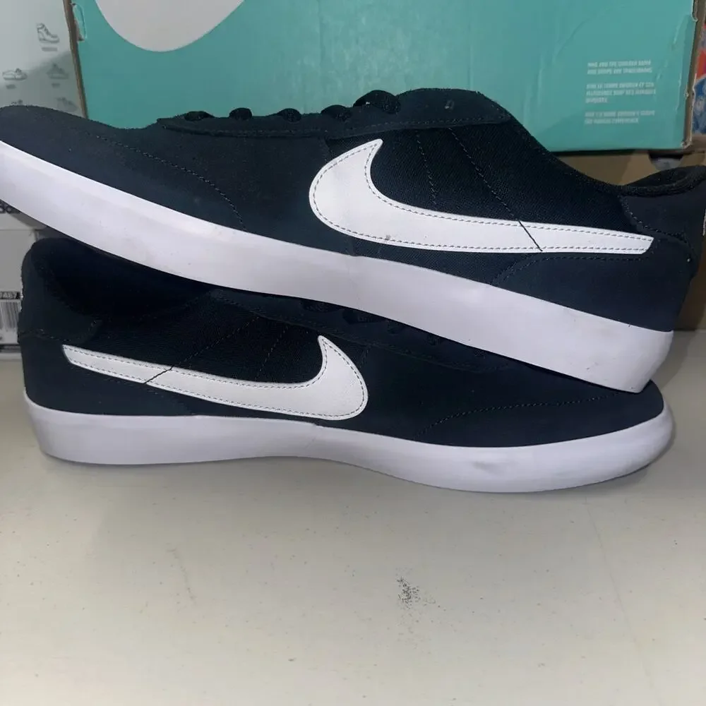 Nike SB Heritage Vulc Black White Skateboarding Shoes Men’s SZ 13 CD5010-003